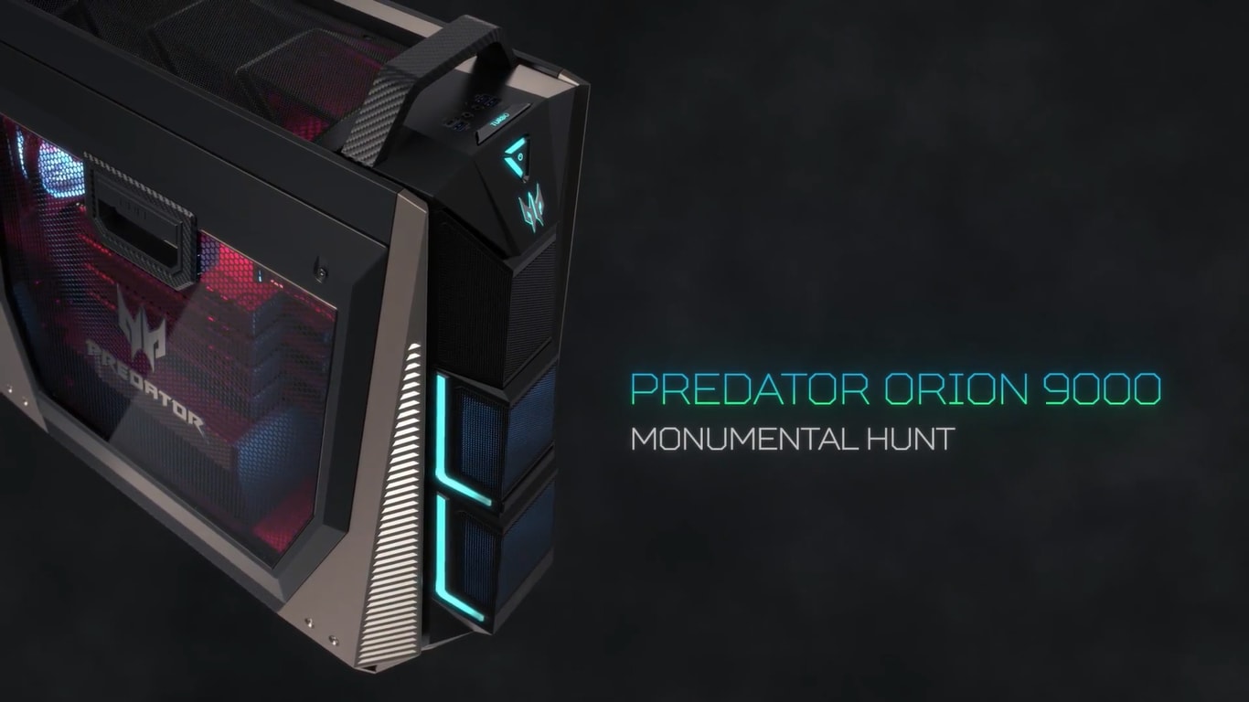 Acer Predator Orion 9000, il PC da gaming con 44 terabyte e 128GB di RAM