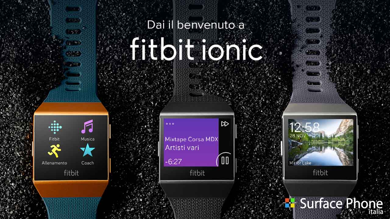 Fitbit: ecco a voi Ionic Smartwatch