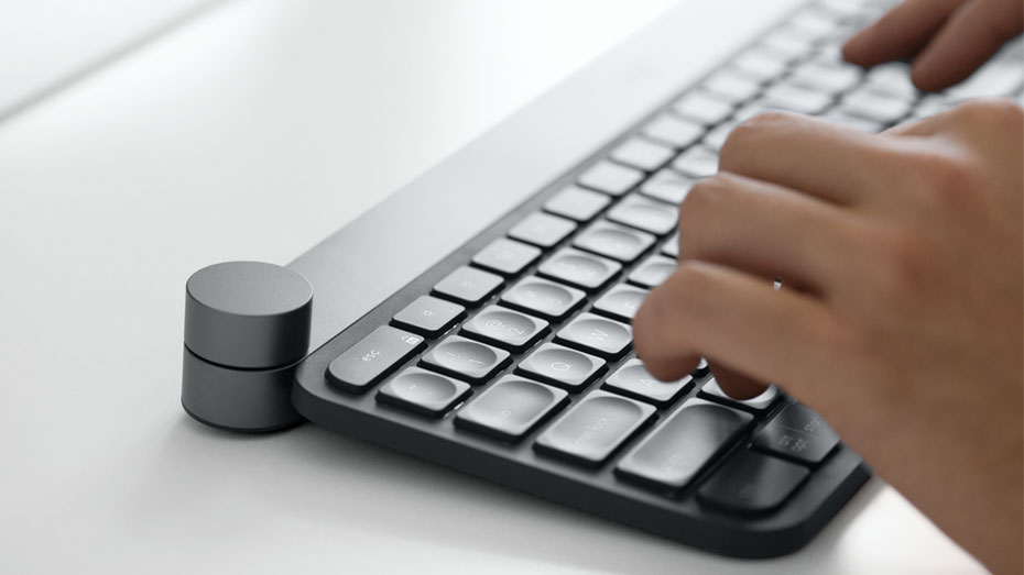 Logitech Craft: la tastiera con Surface Dial compatibile con Mac e PC