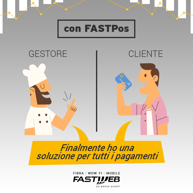 mPayment. Pos obbligatorio, Fastweb guarda ai professionisti