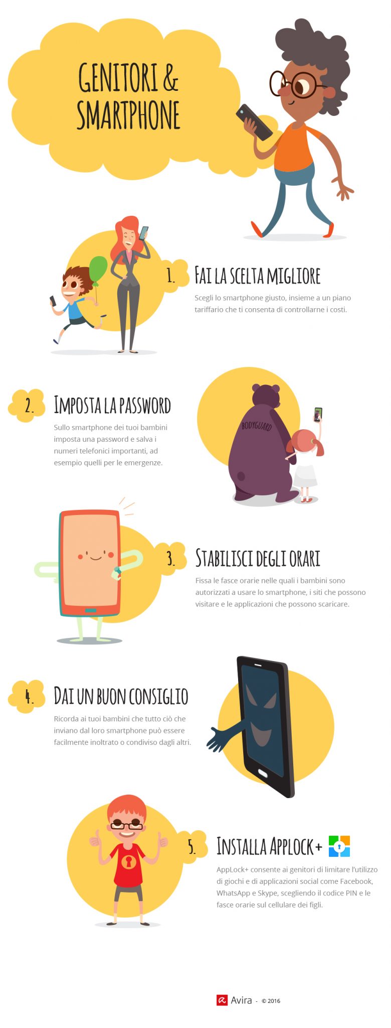 Genitori, 5 consigli su come usare lo smartphone