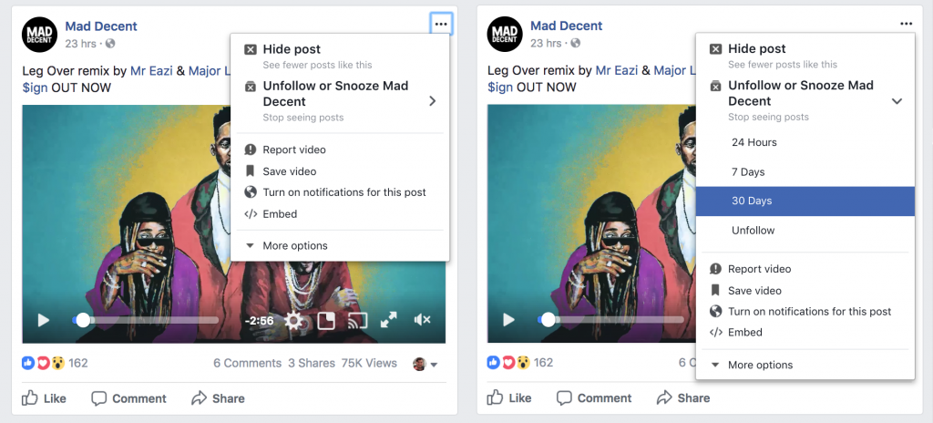 Facebook: nuova funzione per zittire gli amici fastidiosi