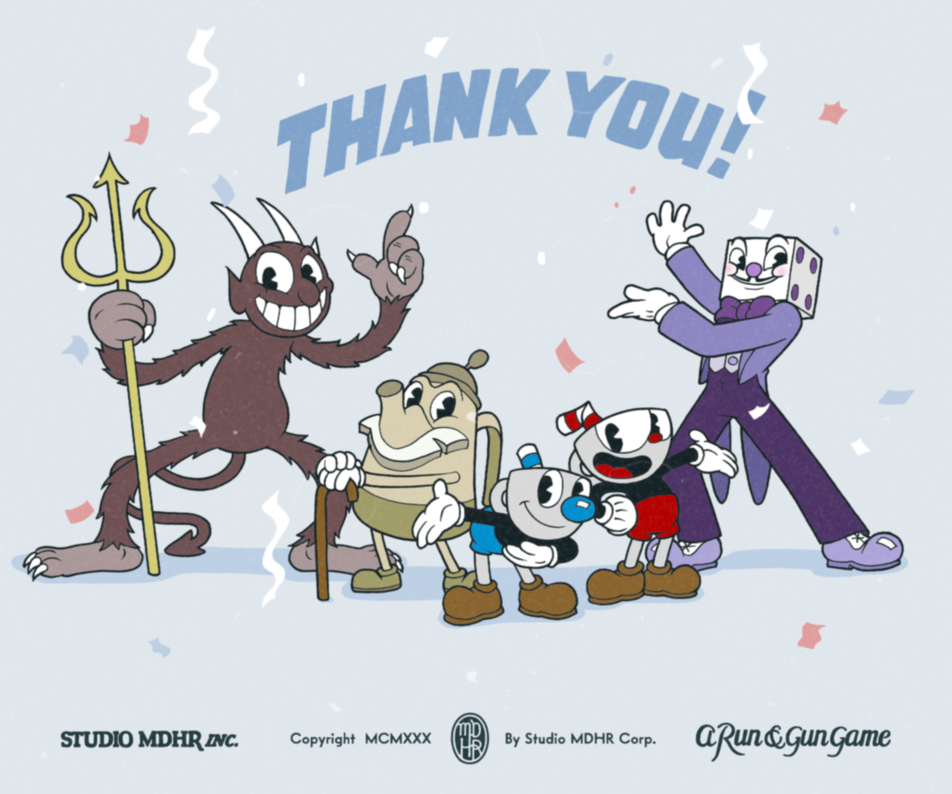 CupHead da record, oltre 1 milione di download in 2 settimane