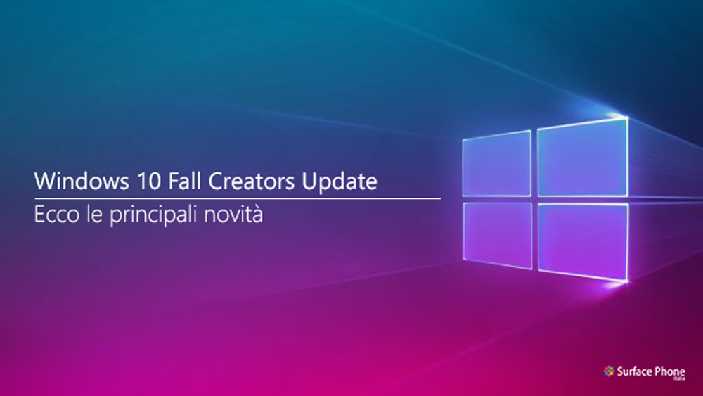 Fall Creators Update: ecco le principali novità approdate su Windows 10