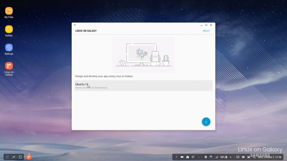 Windows 10 CShell cosa? Samsung mostra ubuntu su Samsung Galaxy Note 8!