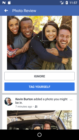 Facebook ti dirà quando compari in una foto senza tag