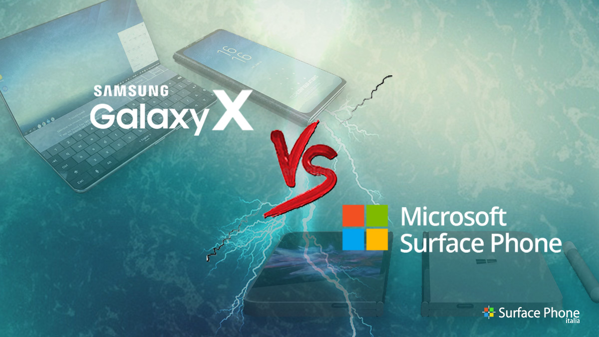 Samsung Galaxy X pieghevole? Nulla a che vedere con il Surface Phone!