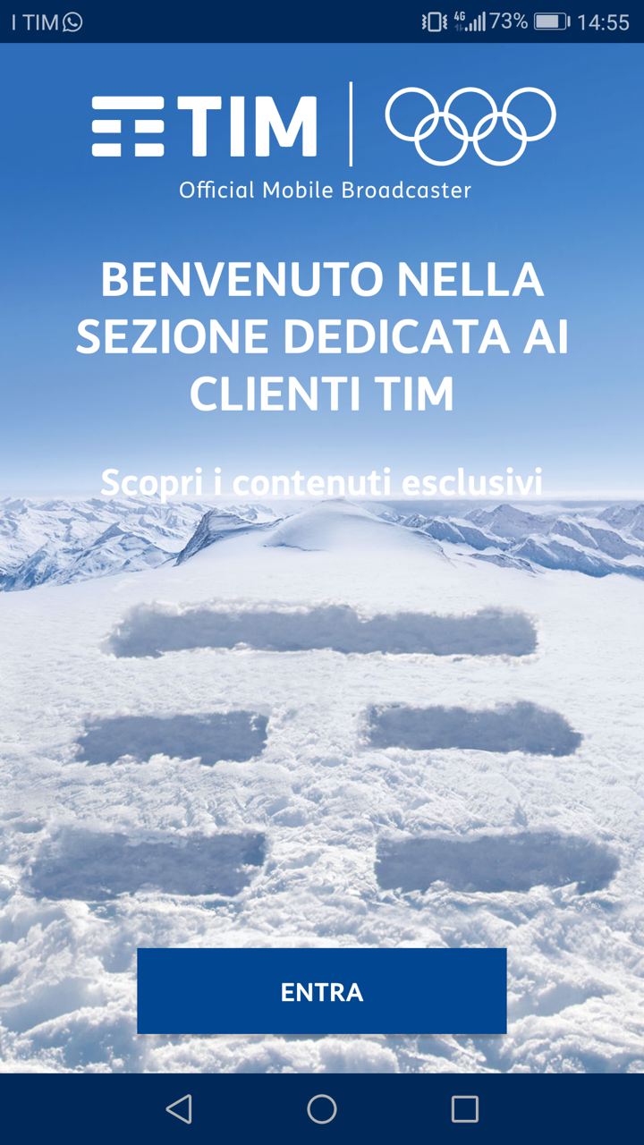Tim debutta con Eurosport ai Giochi Olimpici Invernali PyeongChang 2018